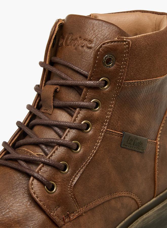 Lee Cooper Men Lace-Up Ankle Boots - Image 5